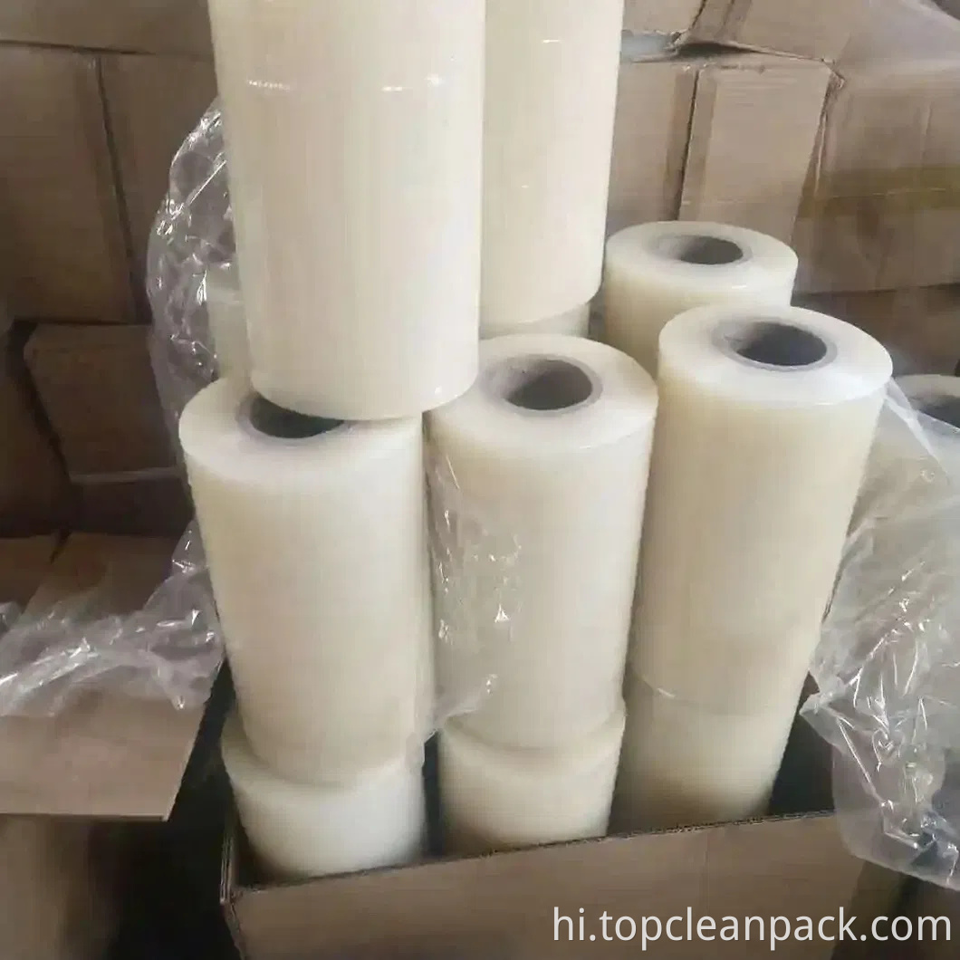 पीई रैपिंग फिल्म यूवी प्रतिरोधी, एंटी-स्टैटिक, रस्ट प्रूफ, कस्टमाइज़ेबल और रिसाइकिलबल है